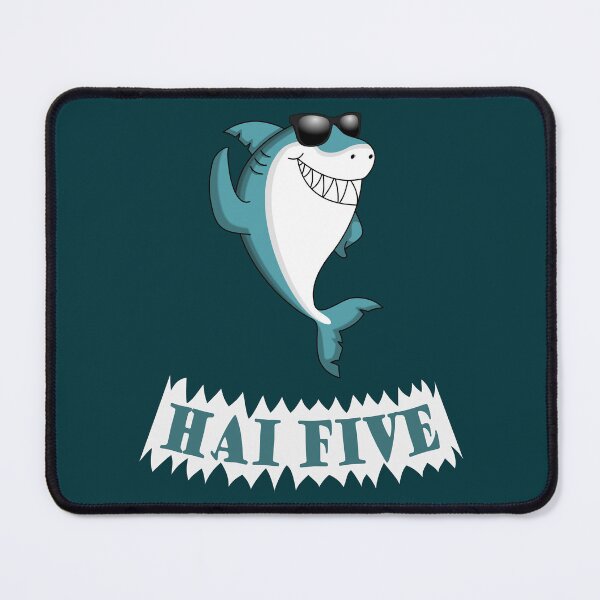 Item preview, Shark High Five or in this case: HAI FIVE! designed and sold by GiborDesign.