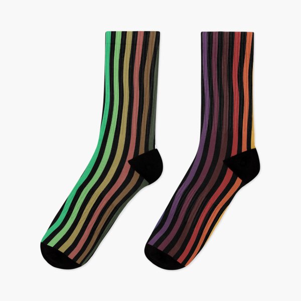 Item preview, Abstract multicolor stripes designed and sold by cutecrazytshirt.
