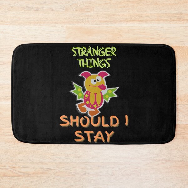 Item preview, Stranger Things Should I Stay Funny Essential T-Shirt designed and sold by WilkDesign.
