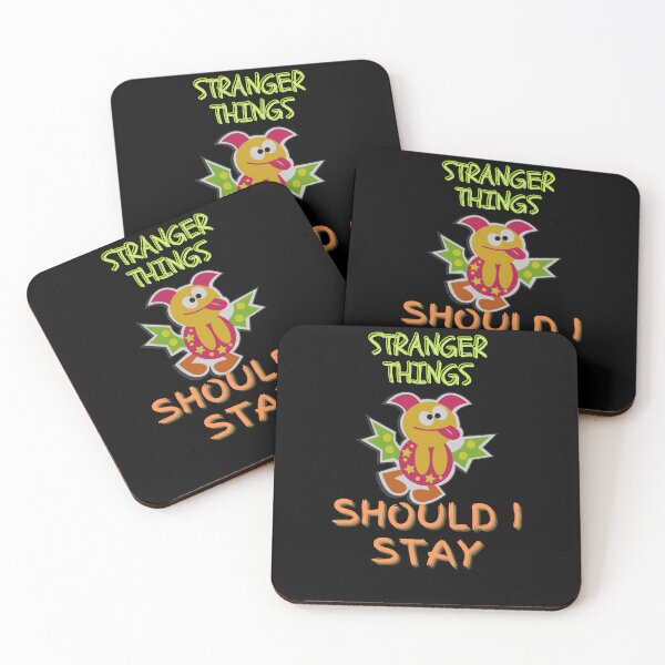 Item preview, Stranger Things Should I Stay Funny Essential T-Shirt designed and sold by WilkDesign.
