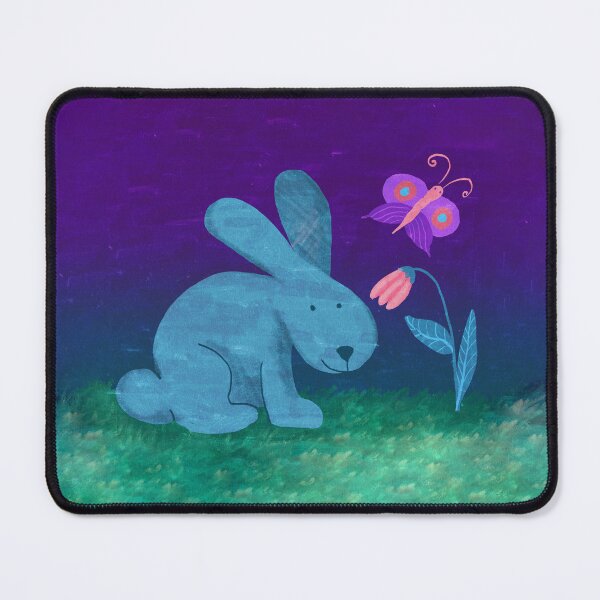 Item preview, blue rabbit designed and sold by Gudrun Walter.