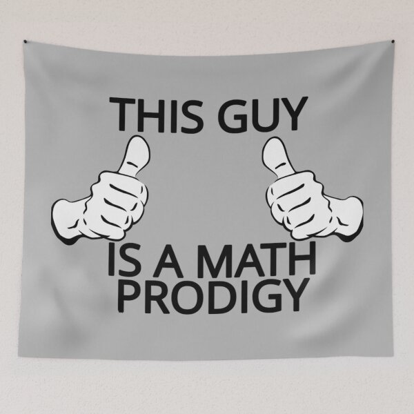 Item preview, Prodigy mathematician designed and sold by devArtsDesigns.