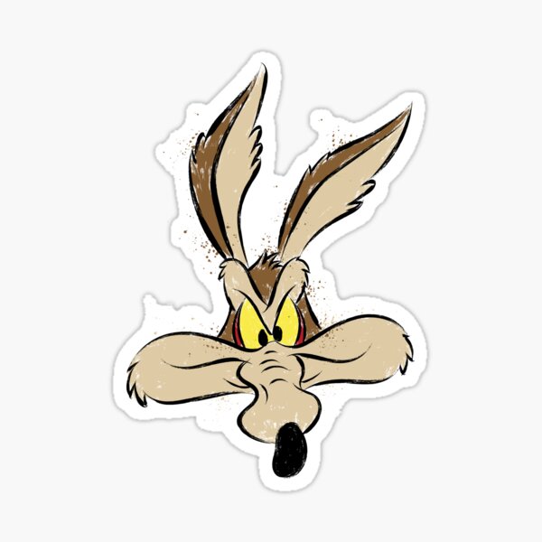 Cartoon Coyote Stickers for Sale