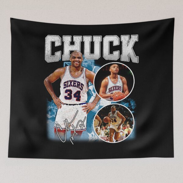 Item preview, Charles Barkley Chuck Basketball Vintage Retro 80s 90s Bootleg Rap Style Perfect Gift For Basketball Lovers designed and sold by HayleyMonahan.