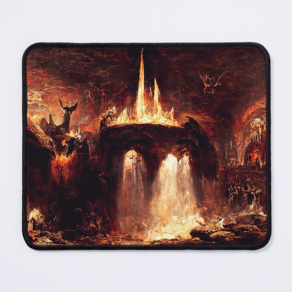 Item preview, Lucifer Throne in Hell designed and sold by AM FineArtPrints.