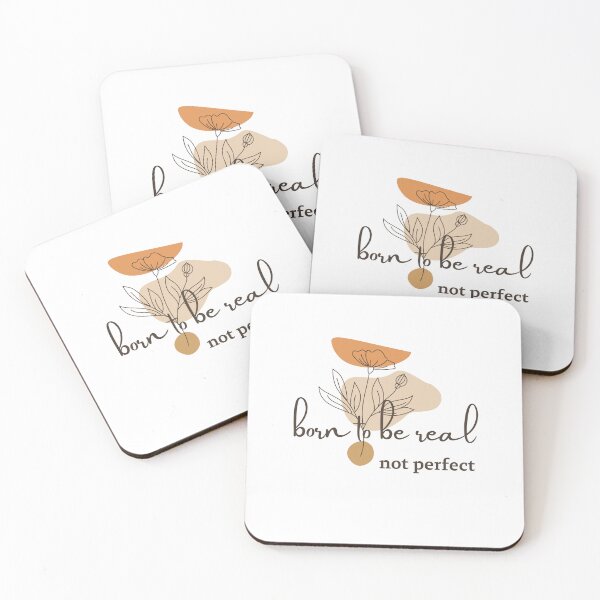 Item preview,  born to be real not perfect designed and sold by laiil.
