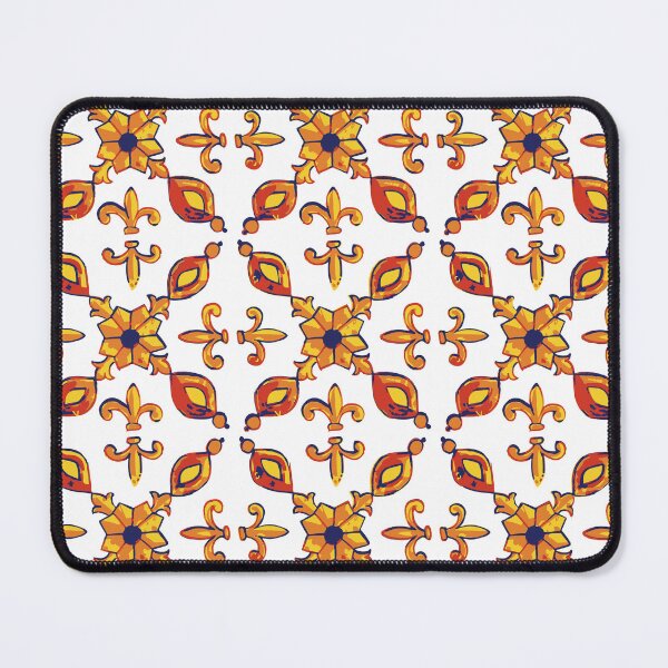 Item preview, Italian ceramics, red and yellow amaltifan work designed and sold by JAG2B.