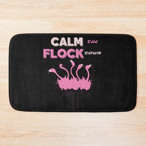 Item preview, Flamingo Calm The Flock Down Funny Pink Bird Lovers Summer designed and sold by PuPPuB.