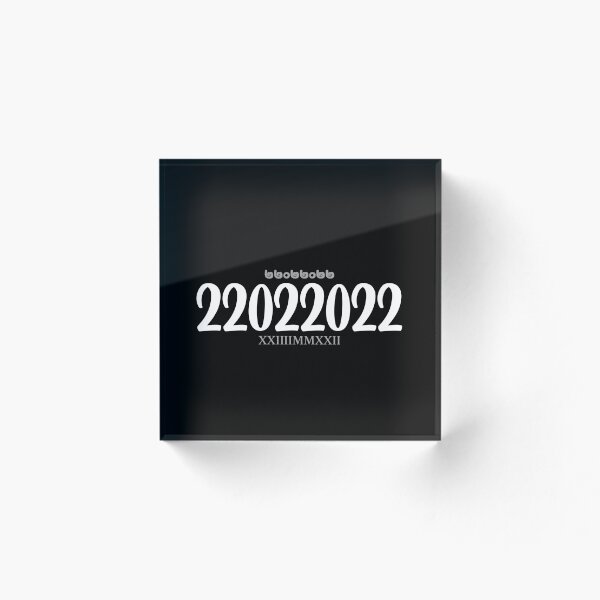 Item preview, 22022022, Palindrome Day, Ambigram designed and sold by Ta ~ won.
