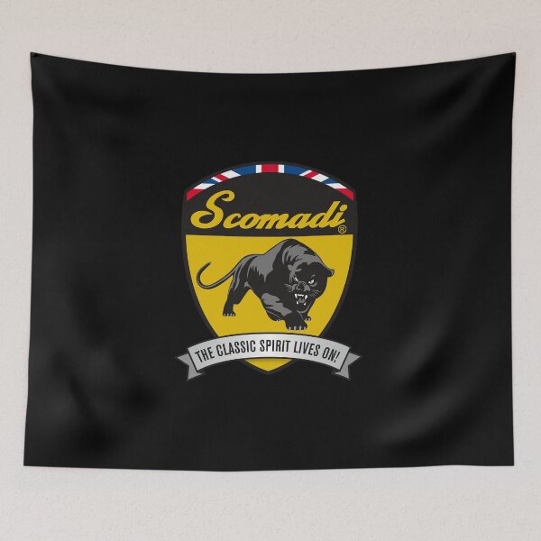 Item preview, Scomadi Scooters Logo  - The Classic Spirit Lives On! designed and sold by peterpaz.