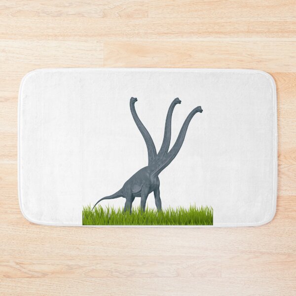 Item preview, Three-necked dinosaur (grass edition) designed and sold by CosmicStory.