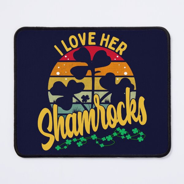 Item preview, I love Her Shamrocks - Vintage I Her Love Shamrocks designed and sold by universegrace.