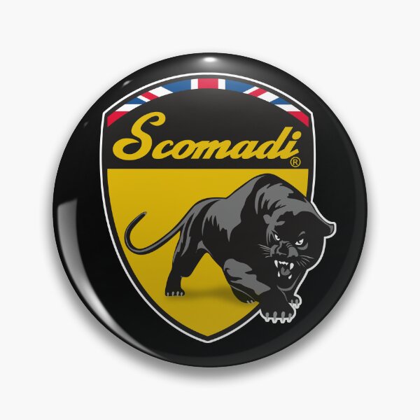 Item preview, Scomadi Scooters Logo with black panther bursout. designed and sold by peterpaz.