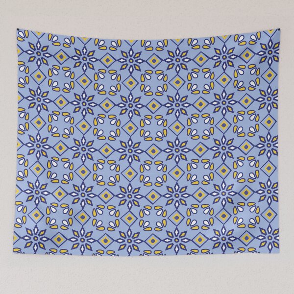 Aperçu de l'œuvre Blue and yellow italian ceramics créée et vendue par JAG2B.