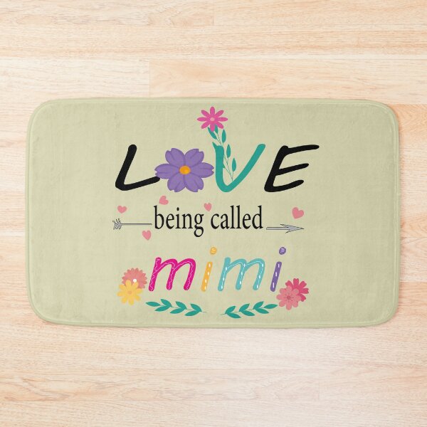 Item preview, I Love Being Called Mimi | Mother's Day Gift Grandma Gift Mimi Tee Flower | Nana Mama Top Gigi Gift from Grandchildren designed and sold by SimoSaladain.