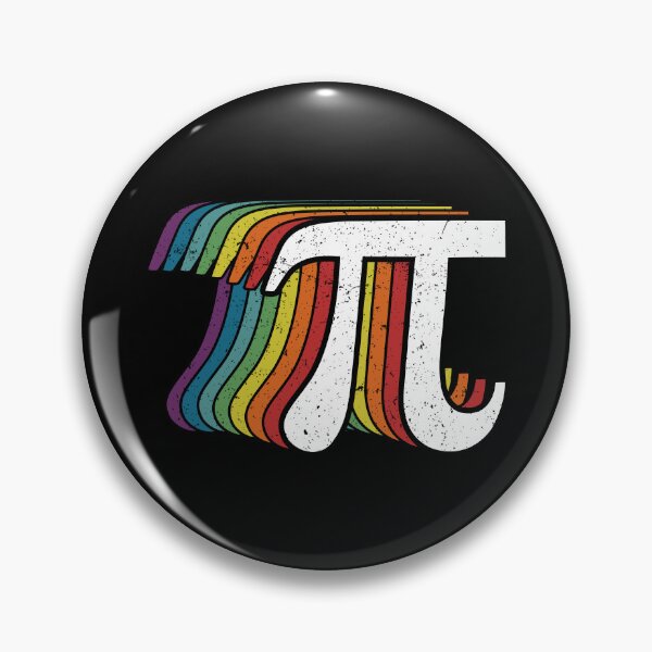 Artikelvorschau, Regenbogen Pi Tag Vintage Retro Natinoal Pi Tag entworfen und verkauft von Adolfo114.