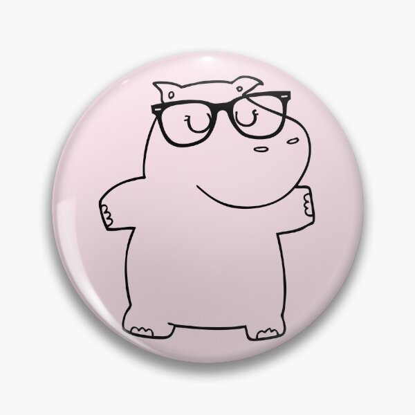 Item preview, Hungry Hungry Hippo Hipster  designed and sold by KGoPrintables.