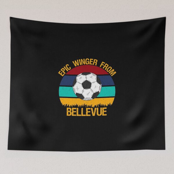 Item preview, Epic Winger From Bellevue - Vintage Soccer Classic T-Shirt designed and sold by alishaston.