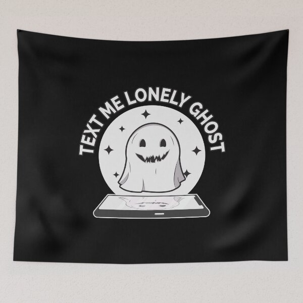 Item preview, Text Me Lonely Ghost designed and sold by Styler Design.
