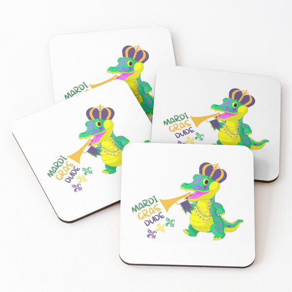 Item preview, Mardi Gras Dude Dinosaur  designed and sold by SamXDesigns.