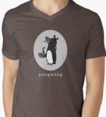 Pengwing Men's V-Neck T-Shirt