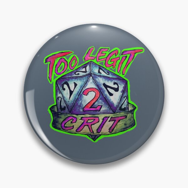 Item preview, Too Legit 2 Crit! Premium  designed and sold by GoddessUtopia.