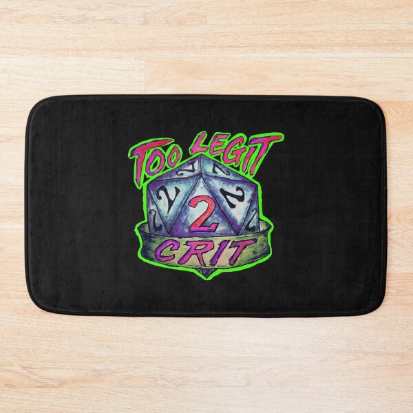 Item preview, Too Legit 2 Crit! Premium  designed and sold by GoddessUtopia.
