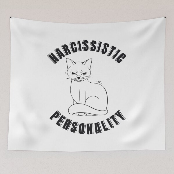 Item preview, Cute weirded Cat Narcissistic Personality disorder  designed and sold by Creative Life.