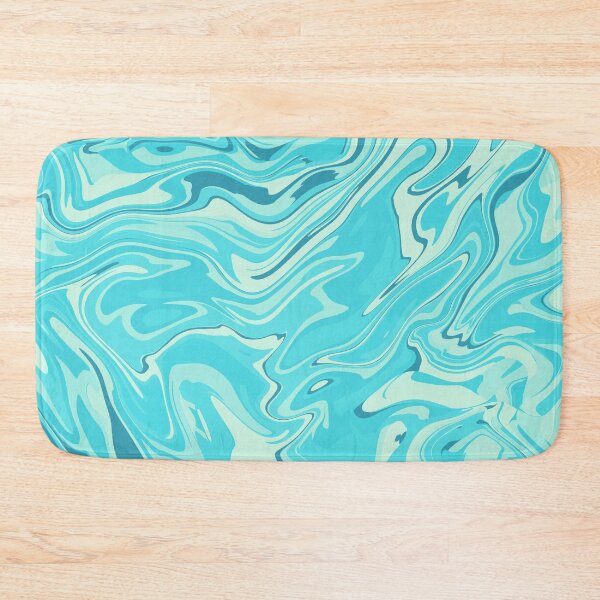 Item preview, Bright Ocean Abstract Swirl designed and sold by Saanis.