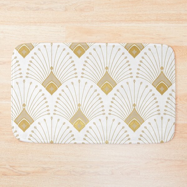 Item preview, White Gold and Black Art Deco Gold Palm designed and sold by Vic Torys ☆.