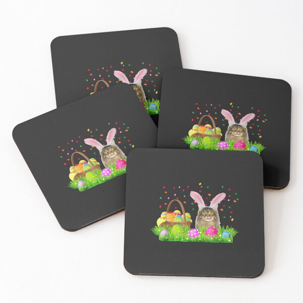 Item preview, Bunny Maine Coon Cat Easter Maine Coon Cat Lover designed and sold by marcipattysk1i.