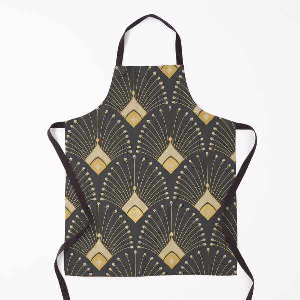 Item preview, Art Deco Gold Palm On Dark Background designed and sold by Vic Torys ☆.