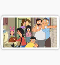The Burger Family Life Sticker