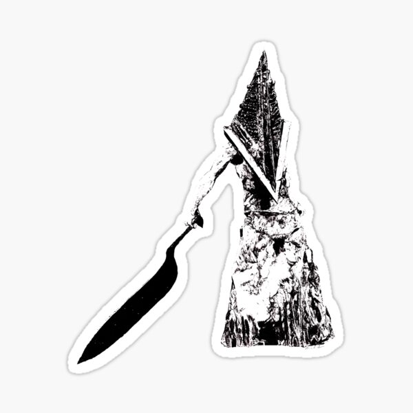 Chibi Pyramid Head Sticker for Sale by SquishyTentacle