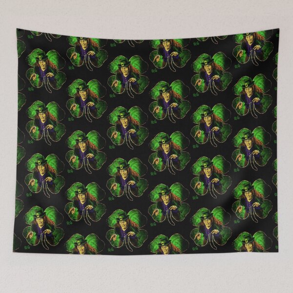 Item preview, Leprechaun Four Leaf Clover  designed and sold by RGIllustrations.