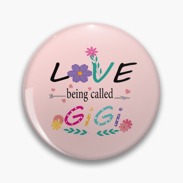 Item preview, I Love Being Called gigi | Mother's Day Gift Grandma Gift gigi Tee Flower | Nana Mama Top Gigi Gift from Grandchildren designed and sold by SimoSaladain.