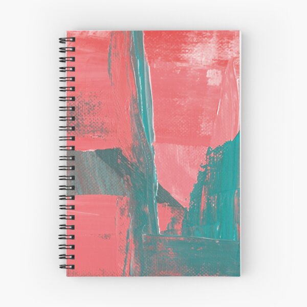 Item preview, Aesthetic pastel art pattern. Emerald green and pink painting. designed and sold by AimiAesthetic.