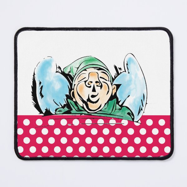Item preview,  who is snoring on his pillow. Bordered by a red pola dot pattern, a wonderfully cheerful outfit for every Wilhelm Busch lover.
I look forward to your visit to my Redbubble shop at mauswohn.redbubble.com
Here you will find creative works of art designed and sold by Mauswohn.