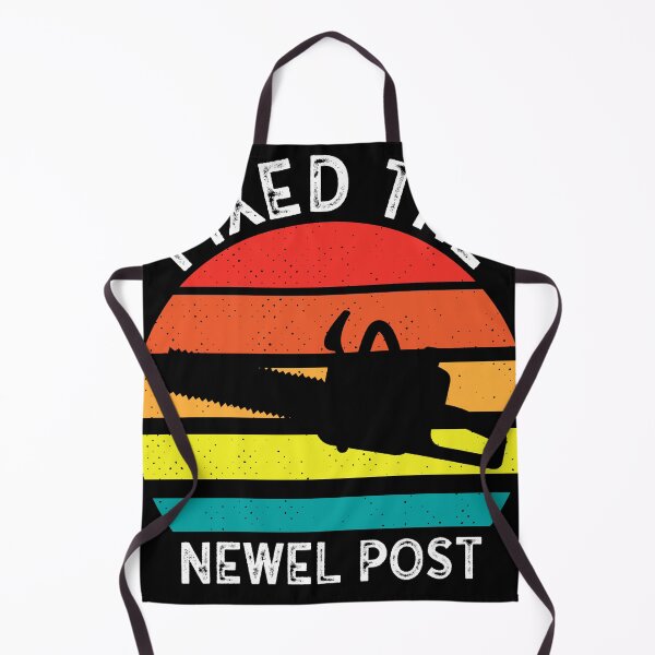 Item preview, Funny Vintage Party Idea Fixed The Newel Post Chainsaw designed and sold by anass002.