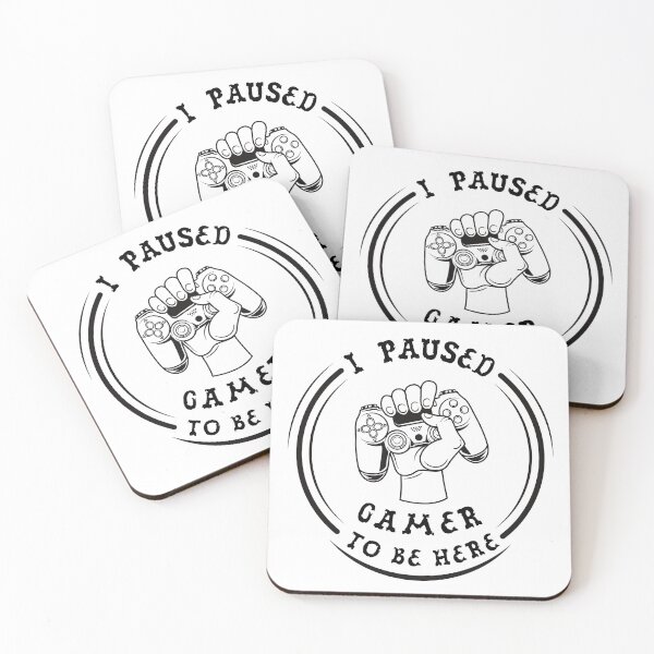Item preview, I Paused My Game to Be Here designed and sold by ahmedalsidi.