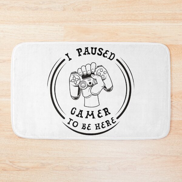 Item preview, I Paused My Game to Be Here designed and sold by ahmedalsidi.