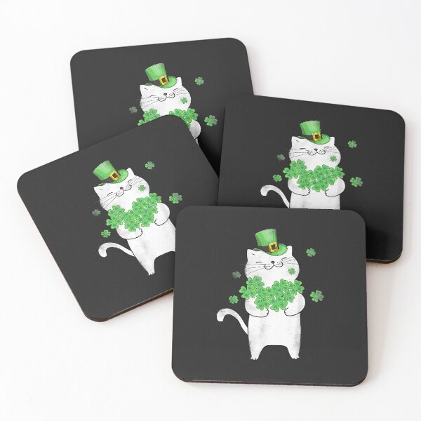 Item preview, Cat Leprechaun Cat Lover Shamrock St Patrick's Day designed and sold by marcipattysk1i.