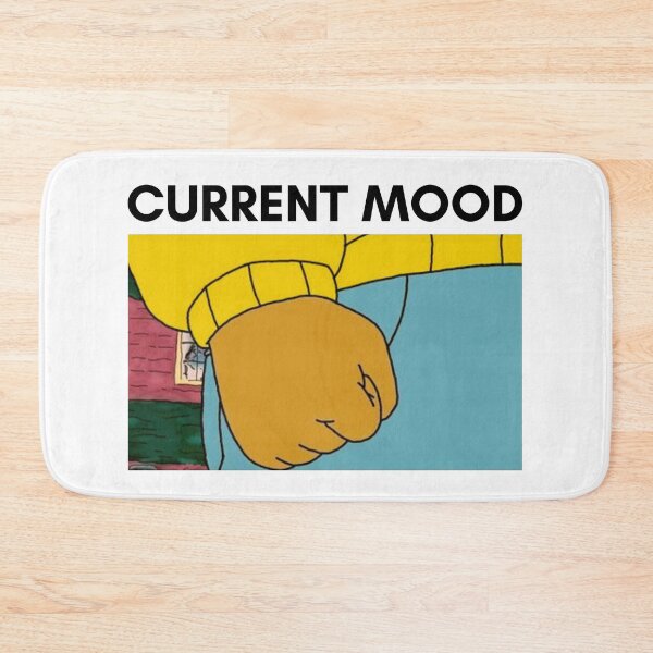 Item preview, Arthur Fist Meme Current Mood Angry designed and sold by ladylaughprints.
