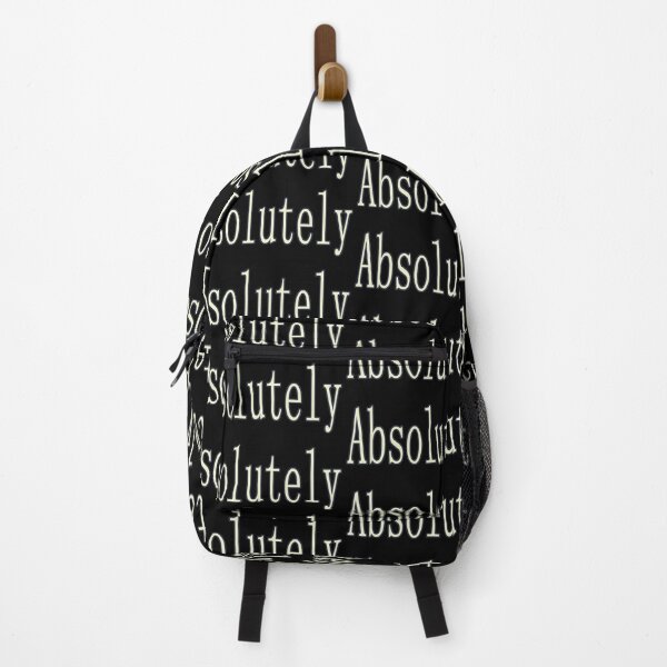 Item preview, Absolutely, Inspirational, Motivational, Minimalist Typography, Funny Aesthetic Text designed and sold by DULCE76.