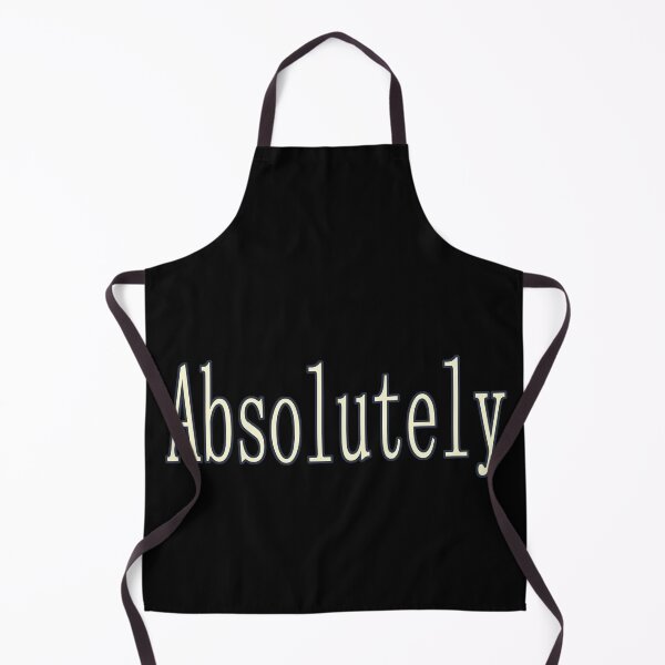 Item preview, Absolutely, Inspirational, Motivational, Minimalist Typography, Funny Aesthetic Text designed and sold by DULCE76.