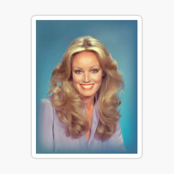 &ldquo;Susan Anton, Actress&rdquo; Sticker by Hollywoodize | Redbubble