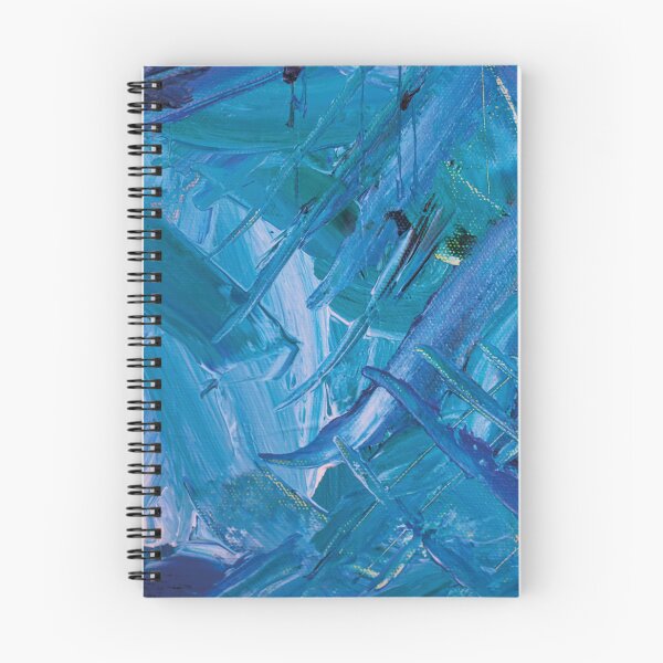 Item preview, Aesthetic pastel art pattern. Art painting texture. Blue, violet designed and sold by AimiAesthetic.