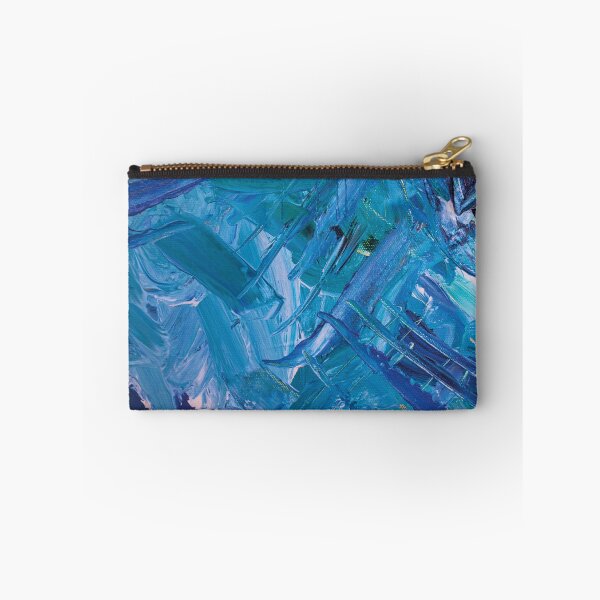 Item preview, Aesthetic pastel art pattern. Art painting texture. Blue, violet designed and sold by AimiAesthetic.