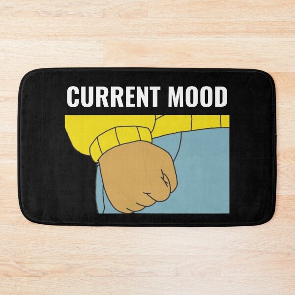 Item preview, Arthur Fist Meme Current Mood Angry designed and sold by ladylaughprints.