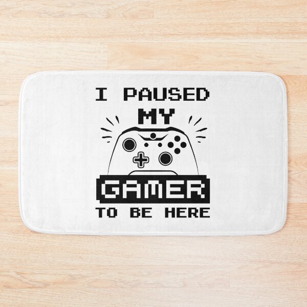 Item preview, I Paused My Game to Be Here designed and sold by ahmedalsidi.